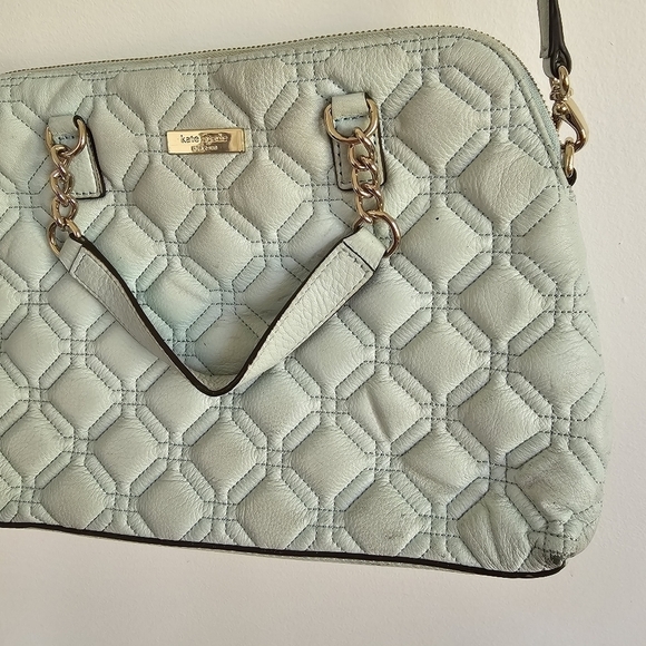 Kate Spade Rochelle Astor Blue Quilted Bag - Picture 4 of 12